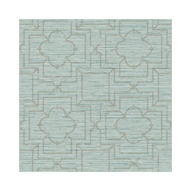 Sample PSW1066RL Geometrics, Geometric Blue Peel and Stick Wallpaper