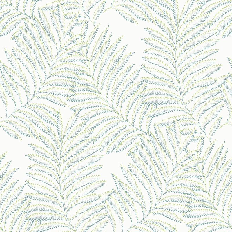 Sample 2973-90501 Daylight, Finnley Green Inked Fern by A-Street Prints Wallpaper