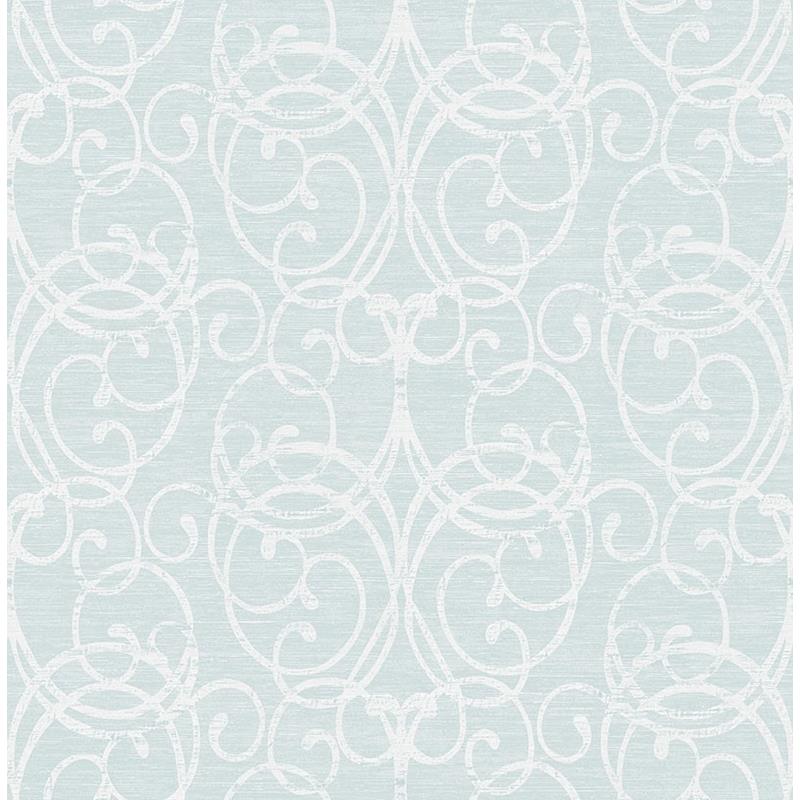 Purchase MT81107 Montage Gray Scroll by Seabrook Wallpaper