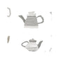 Sample CK36634 Creative Kitchens Tea Pots  Norwall Wallpaper
