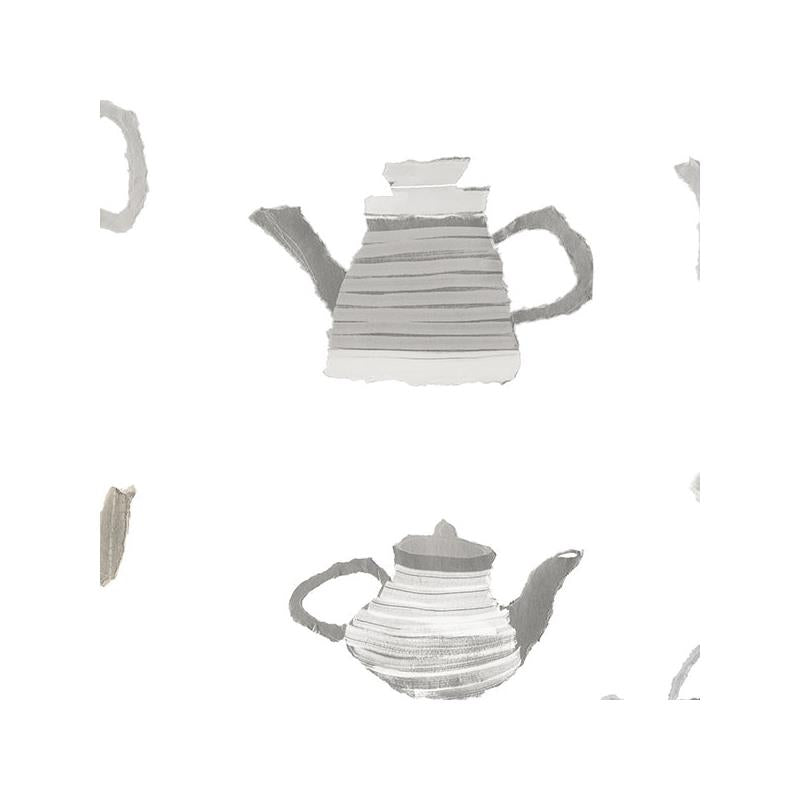 Sample CK36634 Creative Kitchens Tea Pots  Norwall Wallpaper