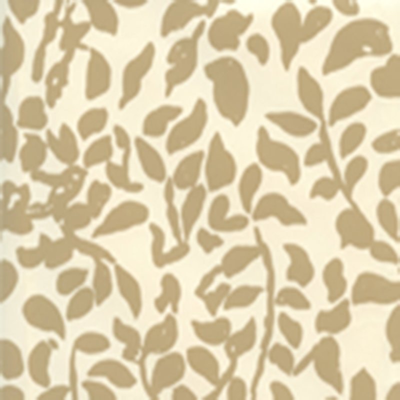 Sample 2030-09WP Arbre De Matisse, Camel II on Off White by Quadrille Wallpaper