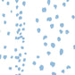 Sample 4050-05WP Rio, French Blue on White by Quadrille Wallpaper