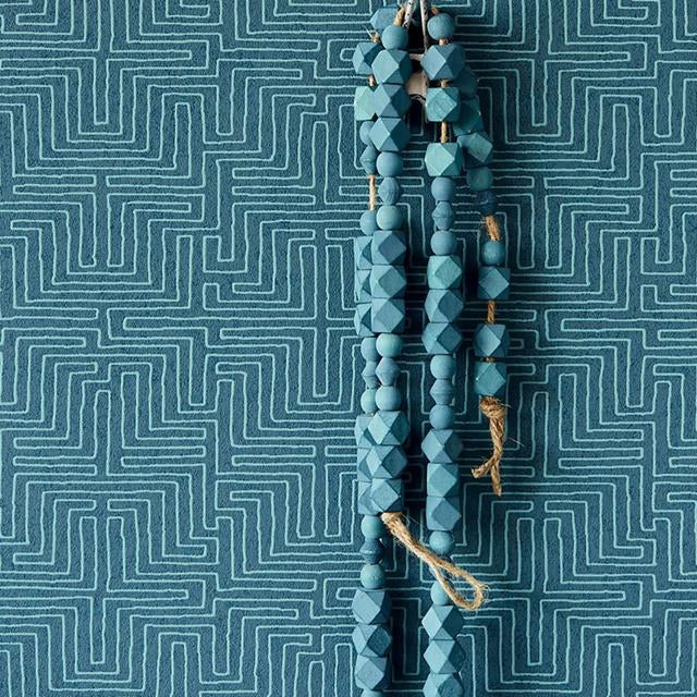 View 376060 Siroc Teal Eijffinger Wallpaper