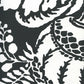 Sample CP1040W-08 Antoinette, Black On White by Quadrille Wallpaper