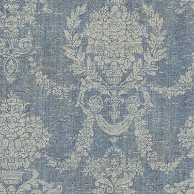 Search CT40702 The Avenues Blues Damasks by Seabrook Wallpaper