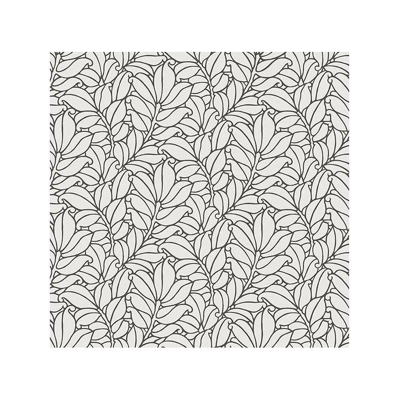 Sample 2971-86322 Dimensions, Coraline White Leaf by A-Street Prints Wallpaper