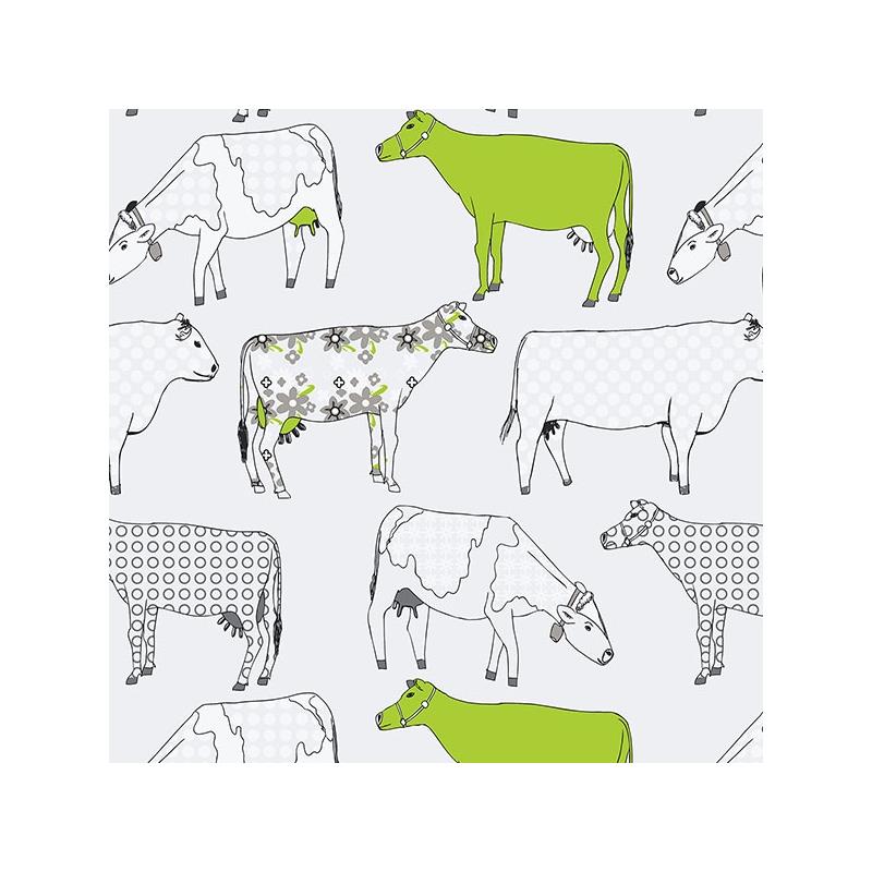 Sample KE29928 Creative Kitchens Cow Parade  Norwall Wallpaper