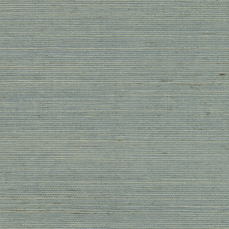 Sample 2732-80014 Canton Road, Zhejiang Aquamarine Grasscloth by Kenneth James Wallpaper