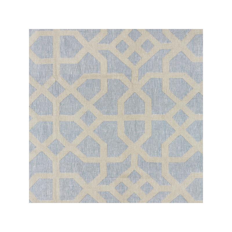 Buy 27149-004 Linen Lattice Bluestone  Fog by Scalamandre Fabric