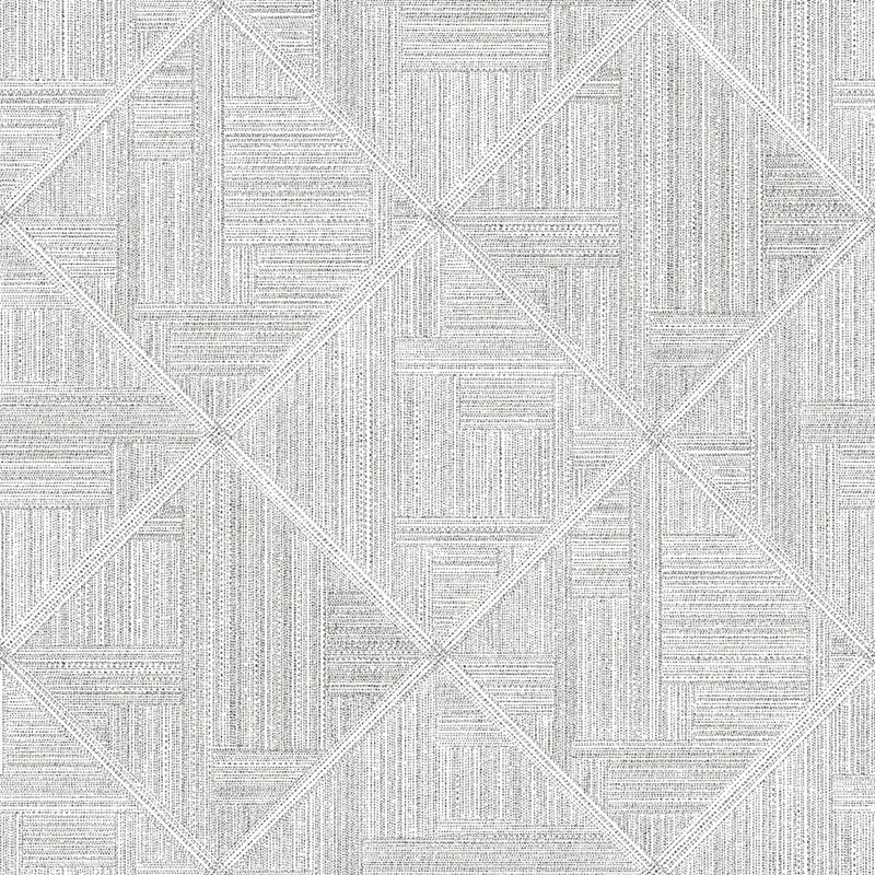 Sample 2975-26208 Scott Living II, Cade Grey Geometric by A-Street Prints Wallpaper