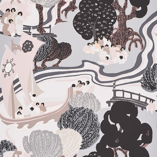 Looking for 5008440 Pearl River Opal Schumacher Wallpaper