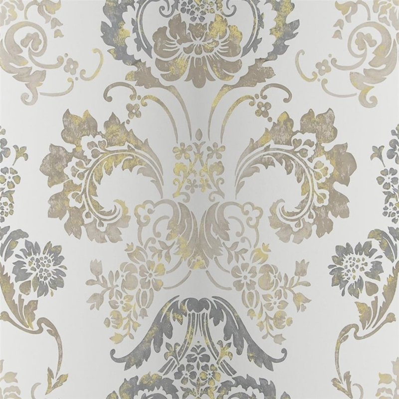 Search P619/05 Kashgar Steel by Designer Guild Wallpaper