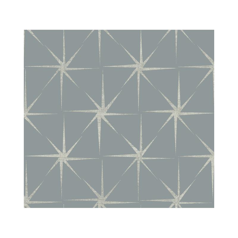 Sample GR5945 Grandmillennial, Evening Star Blue York Wallpaper