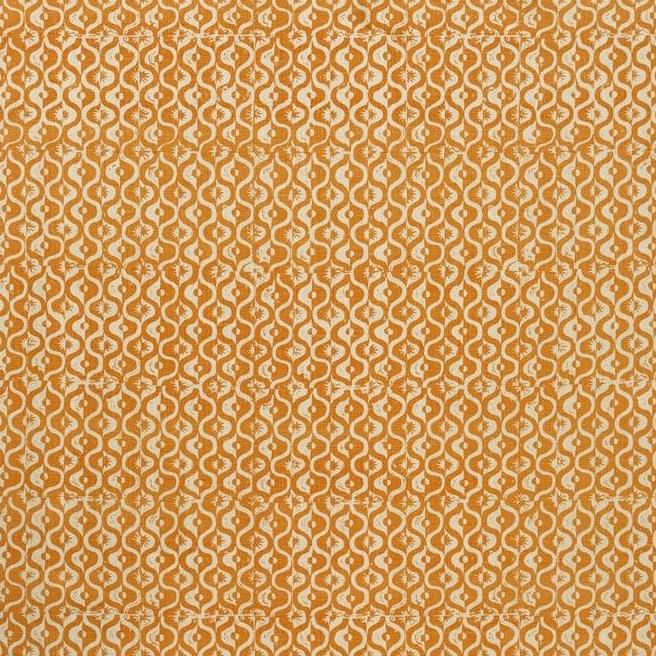 Select BFC-3669.12 Small Medallion Tangerine multipurpose lee jofa fabric Fabric