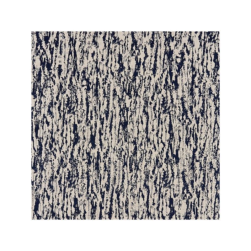 Sample 16599-005 Sequoia Linen Print, Indigo - Scalamandre Fabric (SC 000516599)