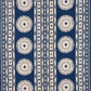 Looking 175841 Bora Bora Print Marine by Schumacher Fabric
