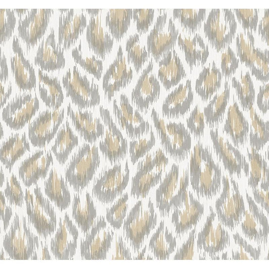 Search 2973-90305 Daylight Electra Wheat Leopard Spot String Wheat A-Street Prints Wallpaper