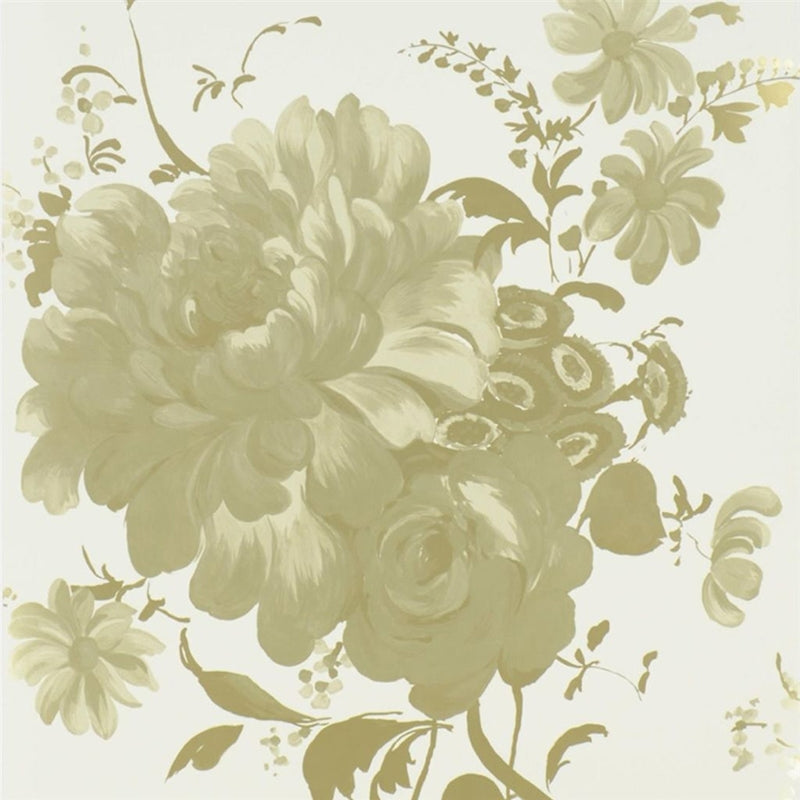 Sample P574-02 Mehsama, Oyster by Designer Guild Wallpaper