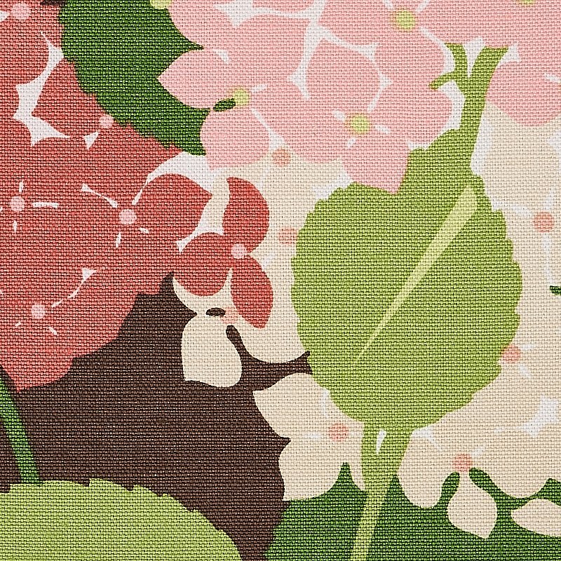 Order 177582 Hydrangea Pink Schumacher Fabric