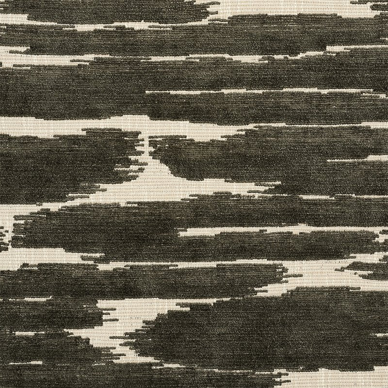 Purchase sample of 72552 Gibson, Charcoal by Schumacher Fabric