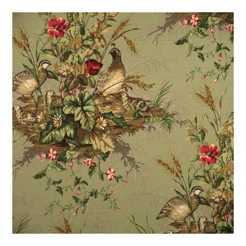 Sample 16310-003 Edwin'S Covey, Multi On Willow by Scalamandre Fabric (SC 000316310)