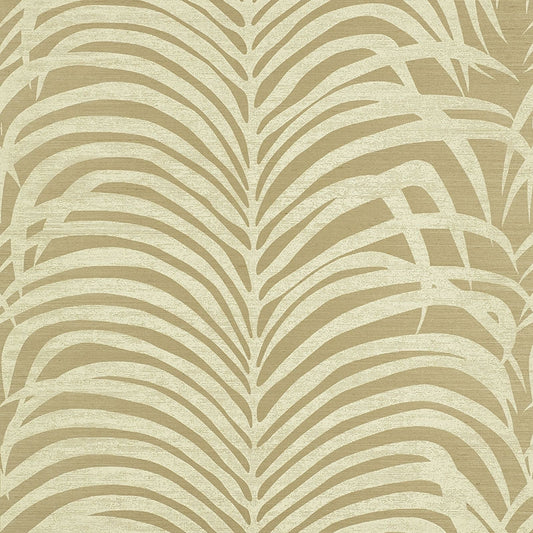 Order 5008223 Zebra Palm Sisal Sage Schumacher Wallpaper