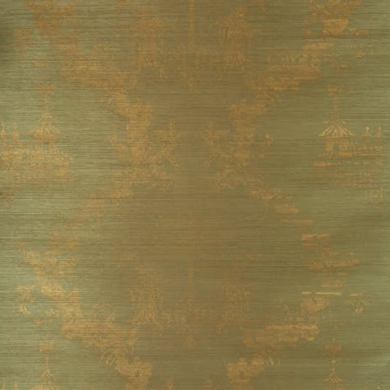 Acquire BR-69427.435 Chiri On Sisal Cotton Gold On Spring Green by Brunschwig Fils