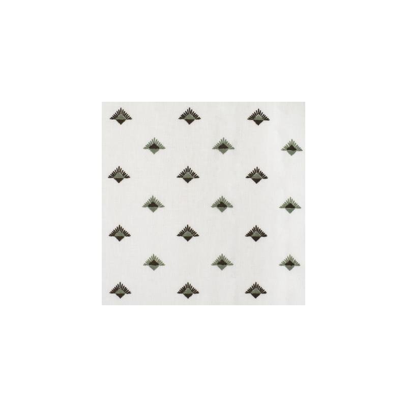 Buy S3586 Sage Green Geometric Greenhouse Fabric