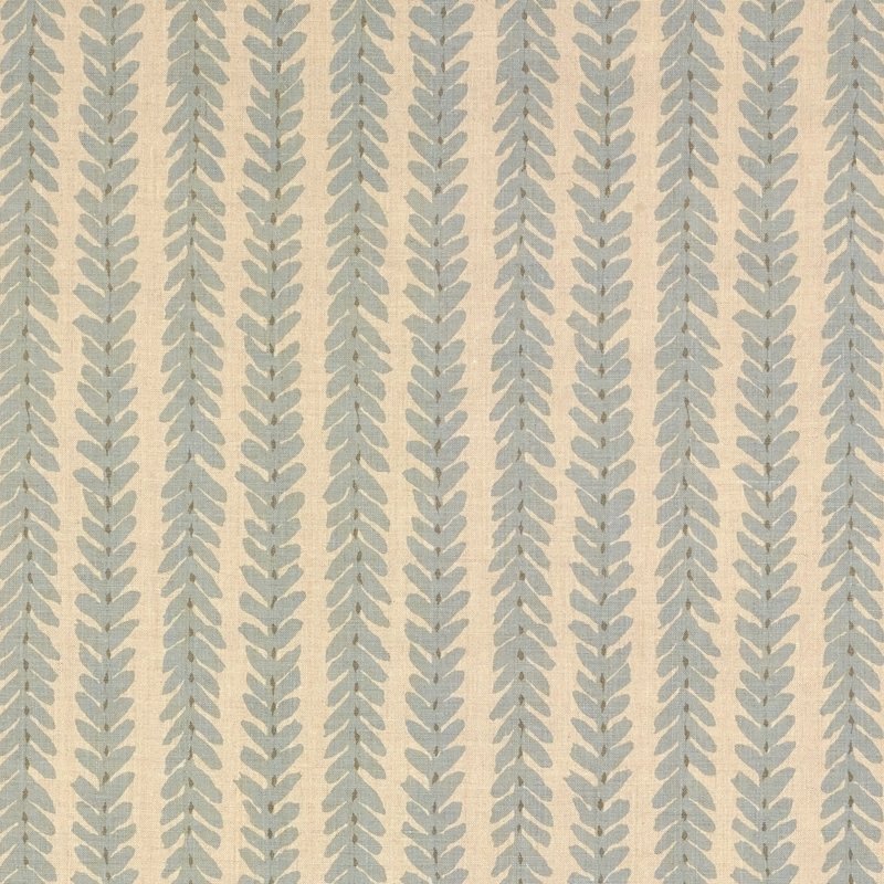 Purchase sample of WOOD001 Woodperry, Blue by Schumacher Fabric