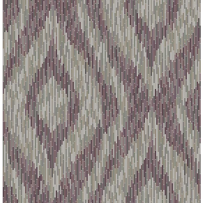 Sample 2763-24218 Moonlight, Purple Ogee by A-Street Prints Wallpaper