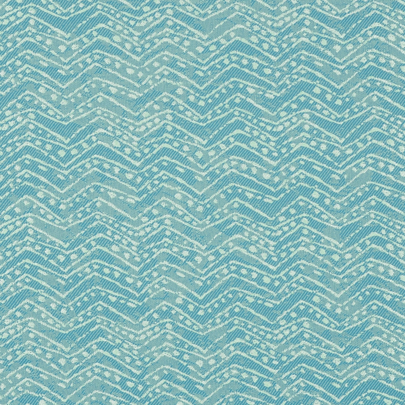 Order F4186 Capri Blue Blue Chevron Greenhouse Fabric