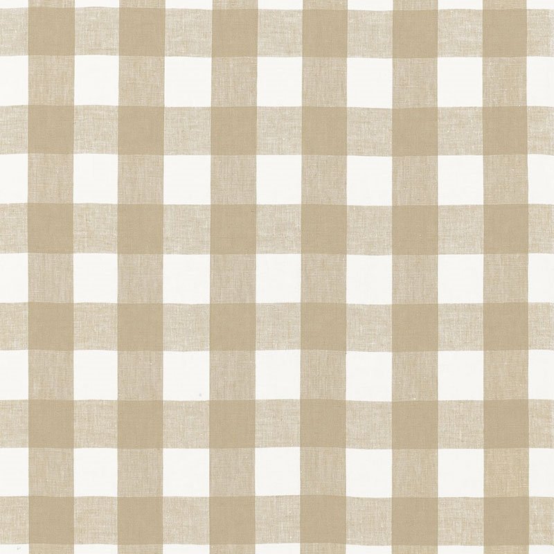 Purchase sample of 68017 Key West Check, Sahara by Schumacher Fabric