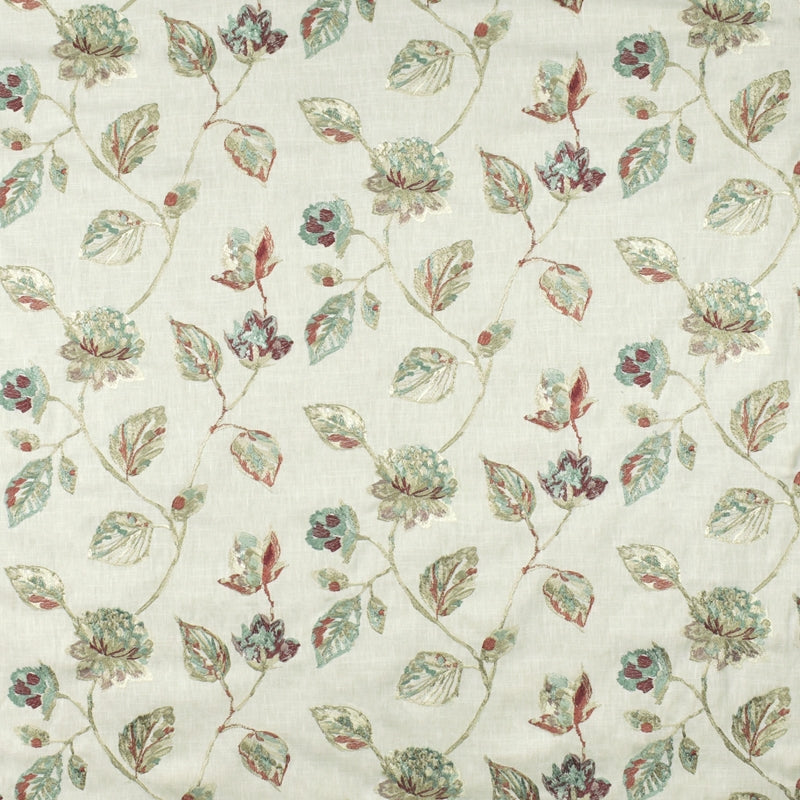 View S2830 Summer Floral Multipurpose Greenhouse Fabric