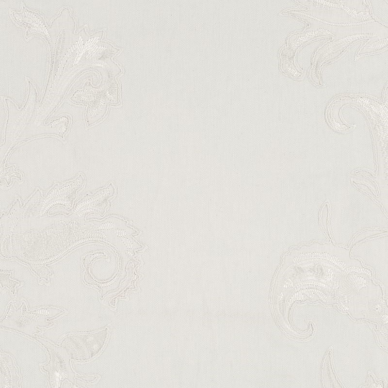 253591 | Corded VineWhite - Beacon Hill Fabric