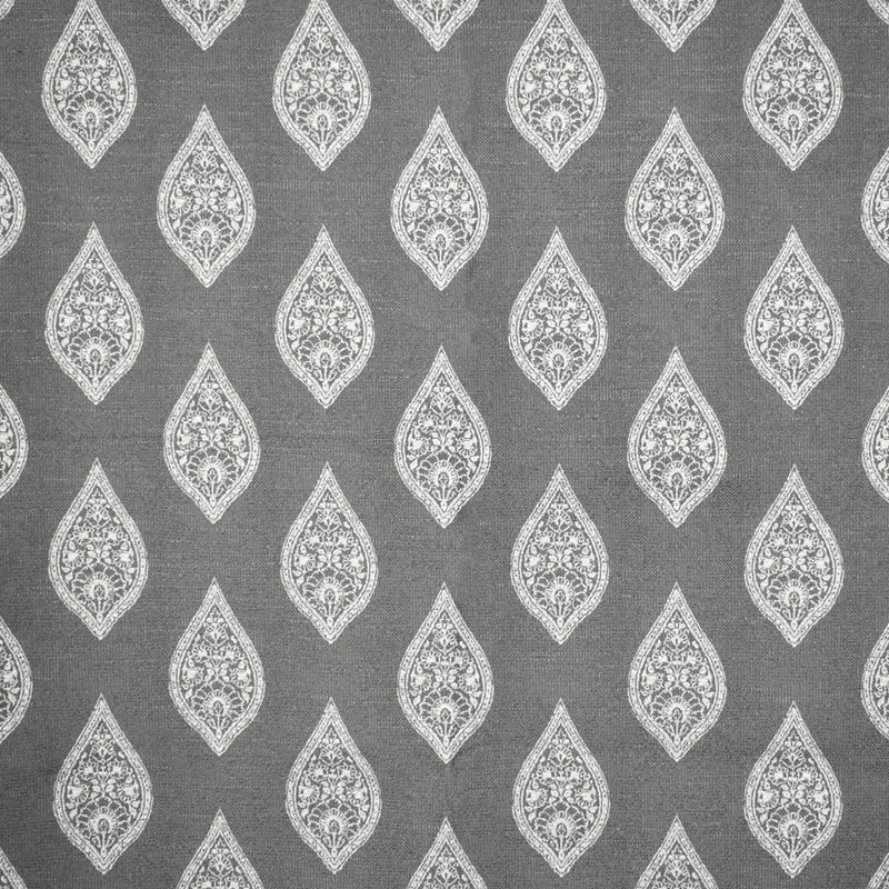 View F2230 Gray Neutral Damask Greenhouse Fabric