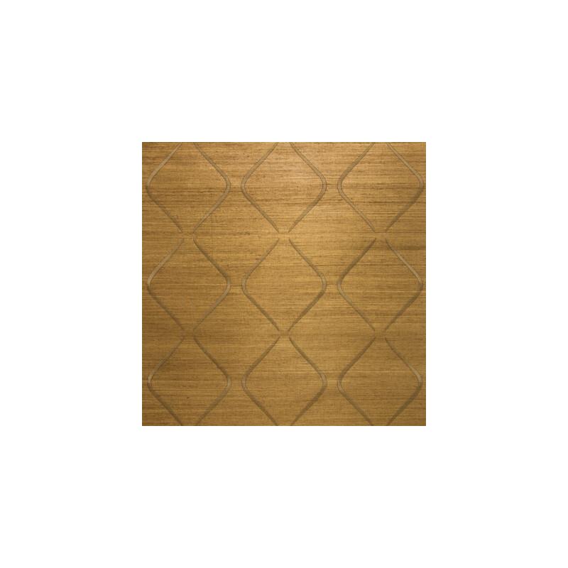 W3493-6 | Brown Grasscloth - Kravet Design Wallpaper - W3493.6.0