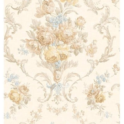 Buy WC50705 Willow Creek Blues Floral by Seabrook Wallpaper