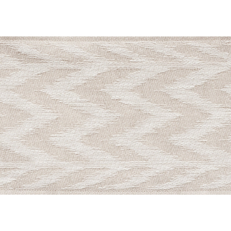 74250 | Chevron Woven Tape, Natural - Schumacher Fabric