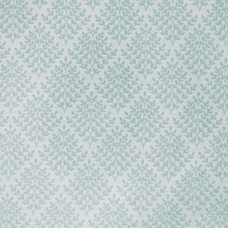 Acquire S4598 Celadon Medallion Blue Greenhouse Fabric