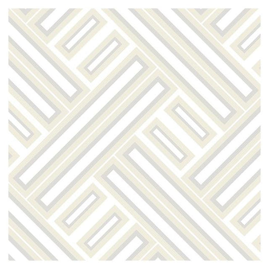 Order GX37604 Geometrix Neutral Rectangles Wallpaper by Norwall Wallpaper