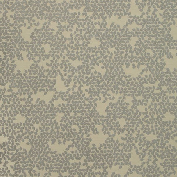 Buy 35091.21.0 Dancing Leaves Silver Botanical/Foliage Ivory by Kravet Contract Fabric