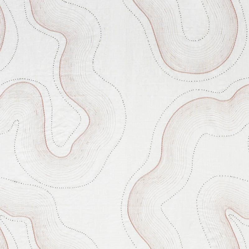 Purchase sample of 75900 Topo Sheer, Blush by Schumacher Fabric