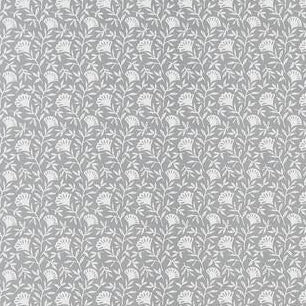 Search F1465/02 Melby Grey Botanical by Clarke And Clarke Fabric