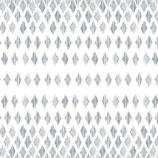 Save FH4042 Simply Farmhouse Diamond Ombre Navy/White York Wallpaper