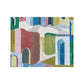 Sample SC 000316637 Riad Cotton Print, Jewel by Scalamandre   Fabric