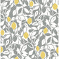 Sample 2969-26025 Pacifica, Loretto Grey Citrus by A-Street Prints Wallpaper