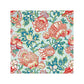 Sample 16593-003 Canterbury Linen Print, Aquamarine - Scalamandre Fabric (SC 000316593)