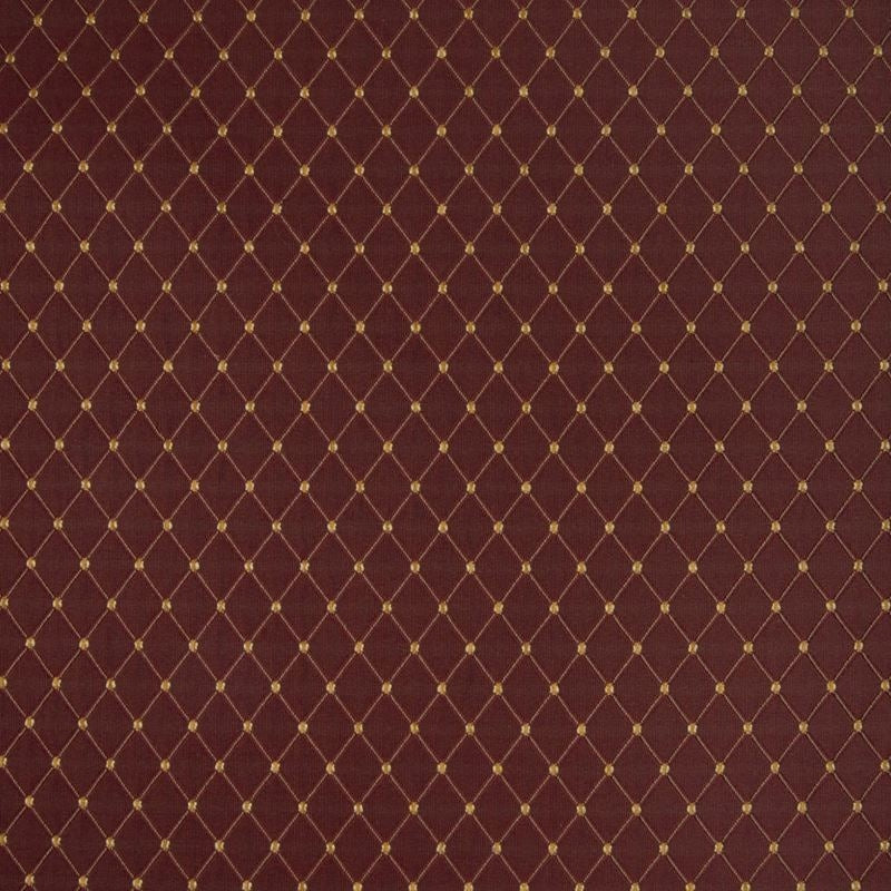 B4109 Crimson | Diamond, Jacquard - Greenhouse Fabric