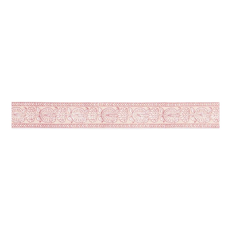 Sample SC 0002T3328 Tulsi Block Print Tape by Scalamandre Fabric